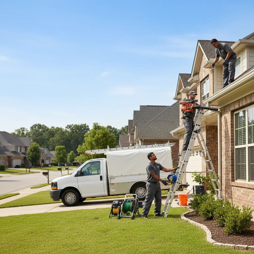 Home Gutter Service in Dow, IL near me